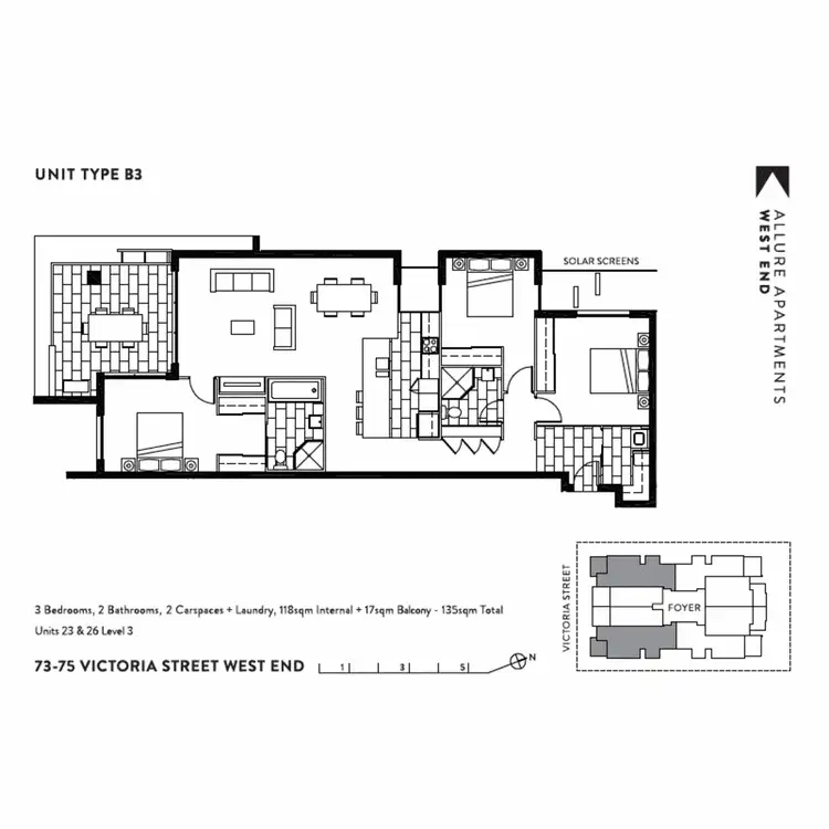 Floorplan of Homely apartment listing, 34/75 Victoria Street, West End QLD 4101