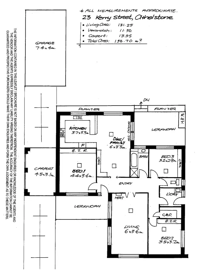 Floorplan of Homely house listing, 23 Kerry Street, Athelstone SA 5076
