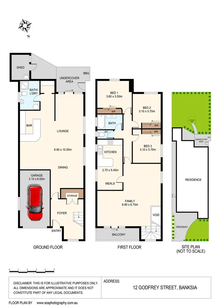 Floorplan of Homely house listing, 12 Godfrey Street, Banksia NSW 2216