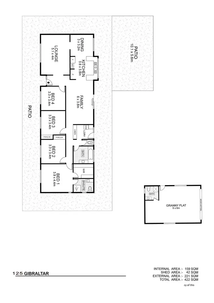 Floorplan of Homely house listing, 125 Gibraltar Road, Rangewood QLD 4817