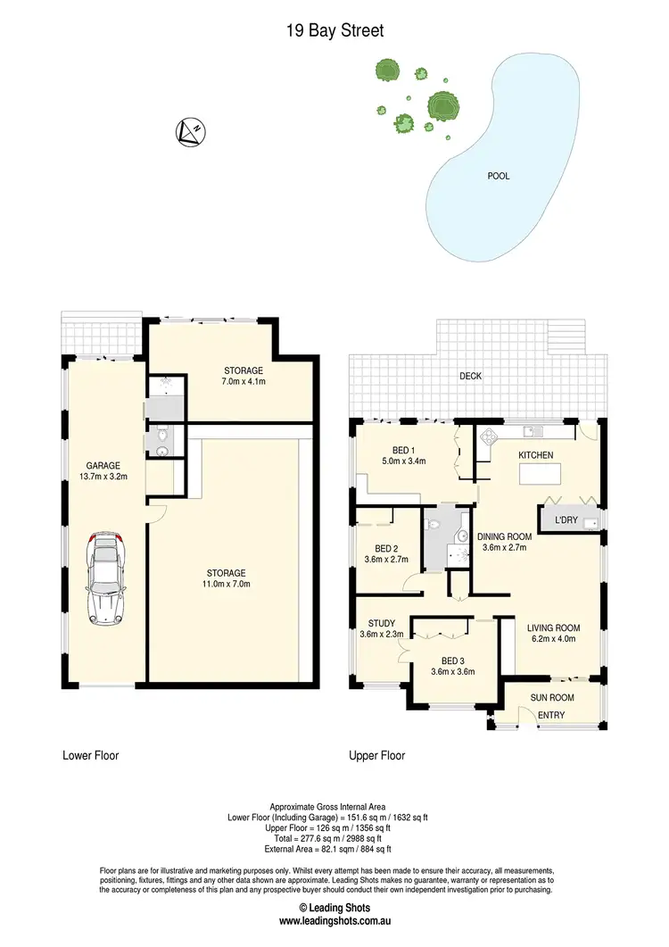 Floorplan of Homely house listing, 19 Bay Street, Kedron QLD 4031