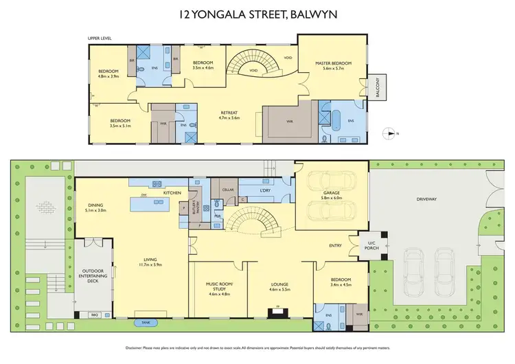 Floorplan of Homely house listing, 12 Yongala Street, Balwyn VIC 3103