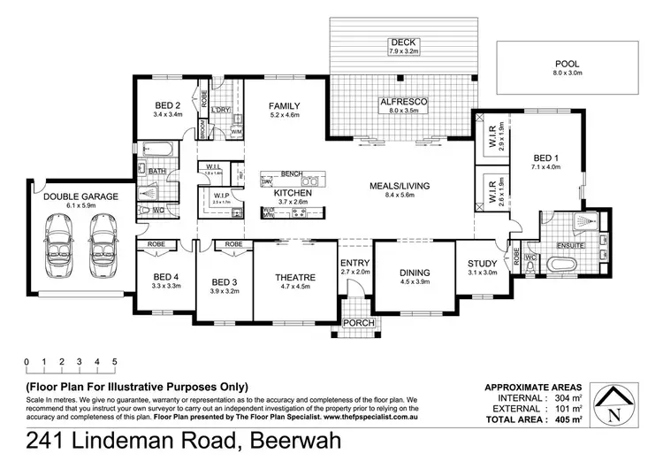 Floorplan of Homely house listing, 241 Lindeman Road, Beerwah QLD 4519