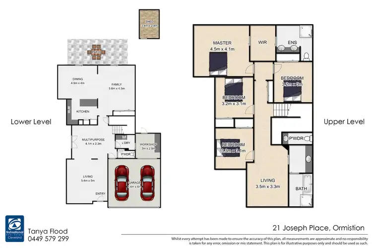 Floorplan of Homely house listing, 21 Joseph Place, Ormiston QLD 4160