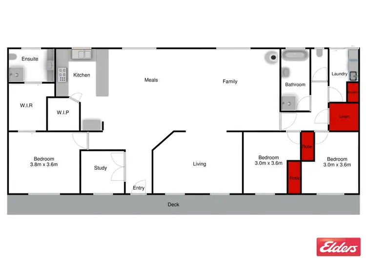 Floorplan of Homely rural property listing, 69 BUNDERRA DRIVE, Boolarra VIC 3870