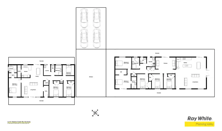 Floorplan of Homely rural property listing, 1344 Bakers Creek Road, Gloucester NSW 2422