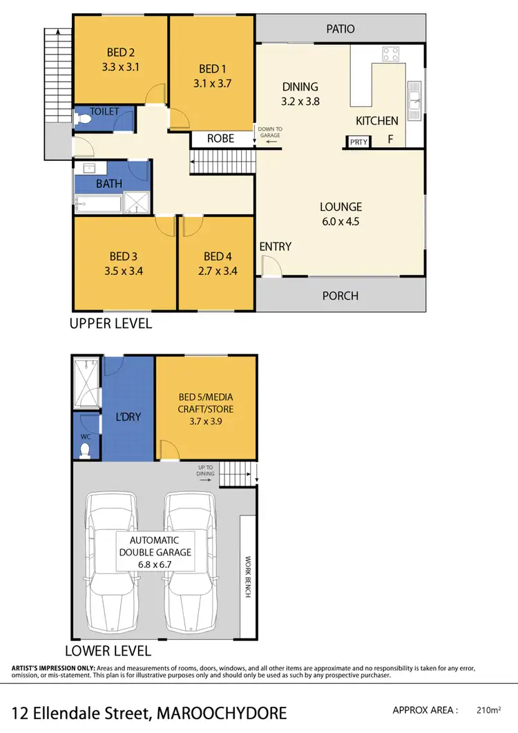 Floorplan of Homely house listing, 12 Ellendale Street, Maroochydore QLD 4558