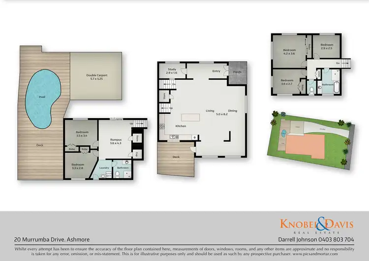 Floorplan of Homely house listing, 20 Murrumba Drive, Ashmore QLD 4214