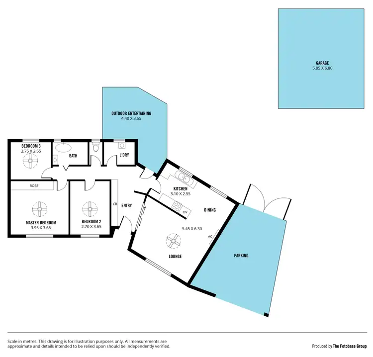 Floorplan of Homely house listing, 27 Paterson Drive, Hackham SA 5163