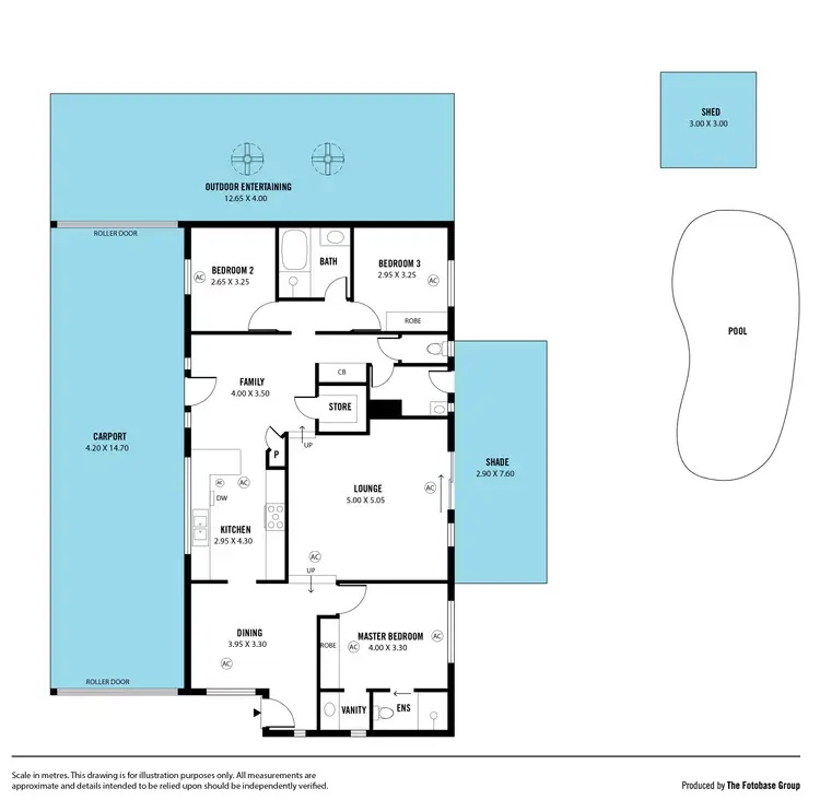 Floorplan of Homely house listing, 57 Heysen Drive, Sheidow Park SA 5158