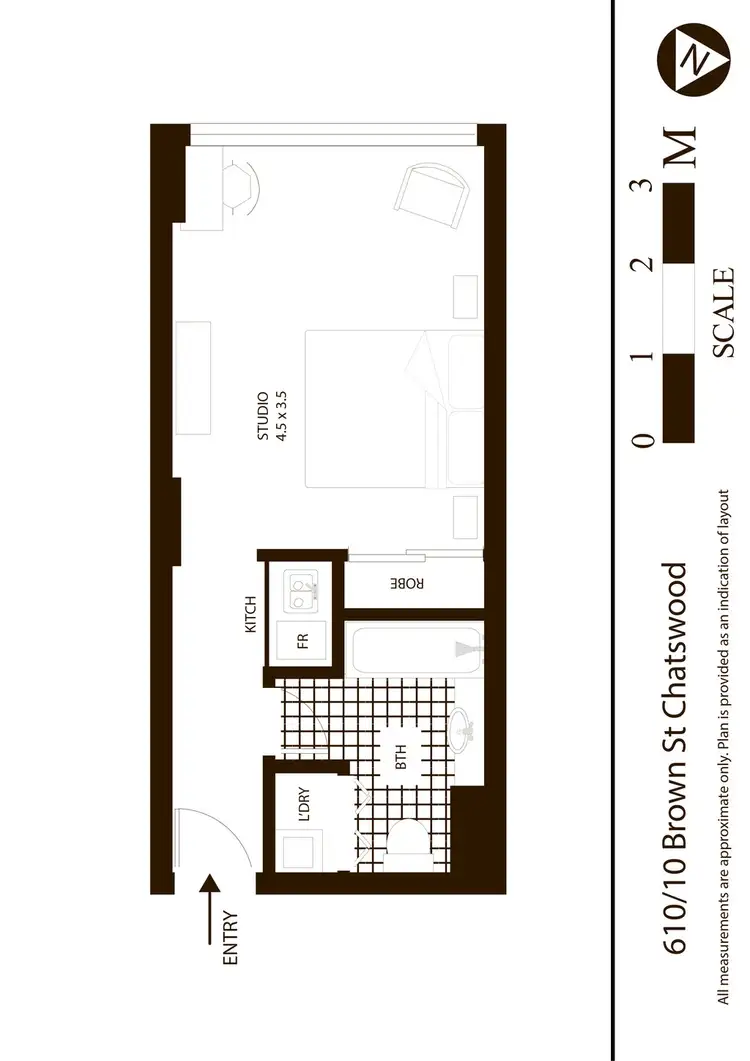 Floorplan of Homely apartment listing, Address available on request