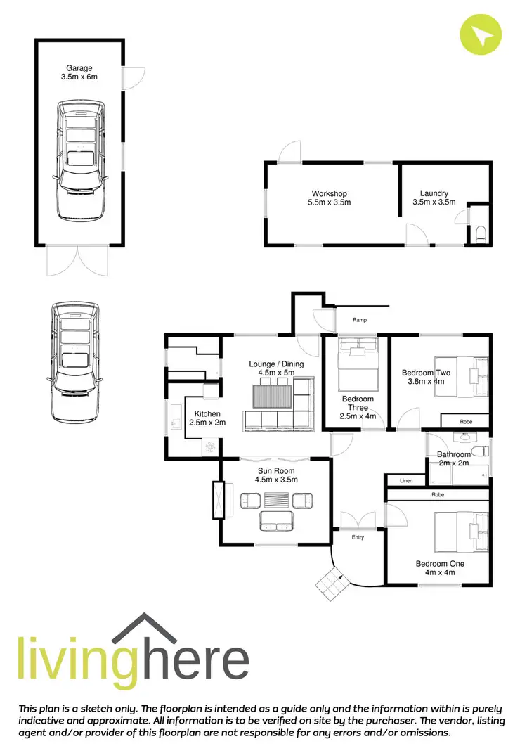 Floorplan of Homely house listing, 166 Alanvale Road, Newnham TAS 7248