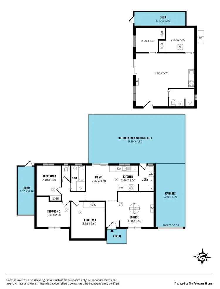 Floorplan of Homely house listing, 18 Rosemont Avenue, Woodcroft SA 5162