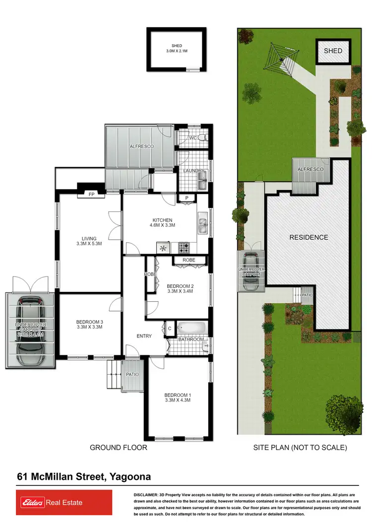 Floorplan of Homely house listing, 61 McMillan Street, Yagoona NSW 2199