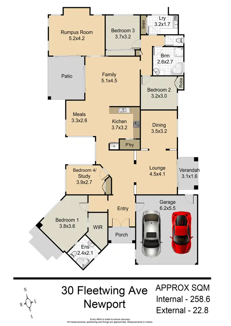 Floorplan of Homely house listing, 30 Fleetwing Ave, Newport QLD 4020