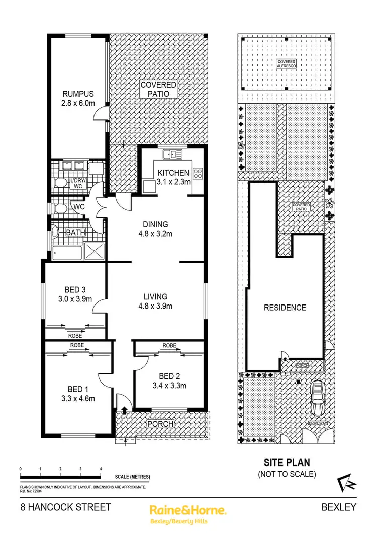 Floorplan of Homely house listing, 8 Hancock Street, Bexley NSW 2207