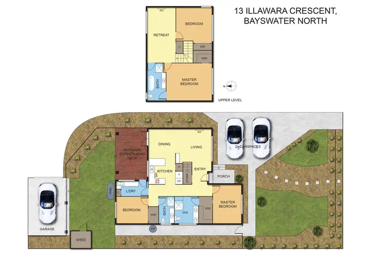 Floorplan of Homely house listing, 13 Illawara Crescent, Bayswater North VIC 3153