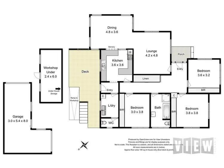 Floorplan of Homely house listing, 55 Main Street, Ulverstone TAS 7315