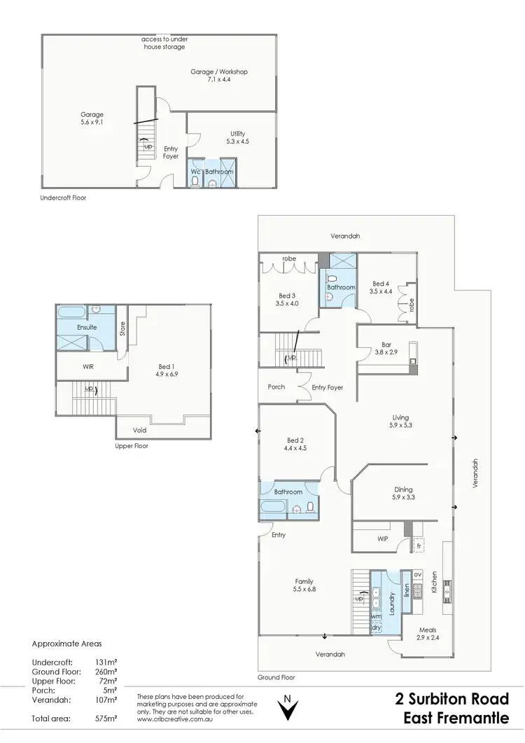 Floorplan of Homely house listing, 2 Surbiton Road, East Fremantle WA 6158