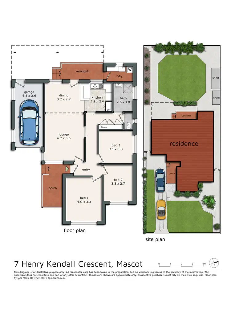 Floorplan of Homely house listing, 7 Henry Kendall Crescent, Mascot NSW 2020