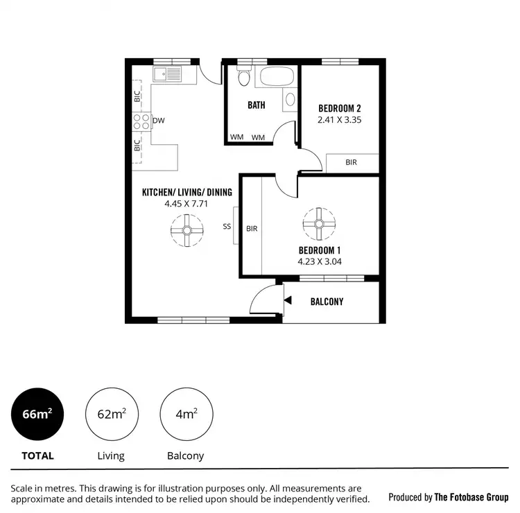 Floorplan of Homely house listing, 6/54 Marlborough Street, Fulham Gardens SA 5024