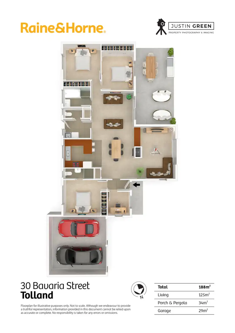 Floorplan of Homely house listing, 30 Bavaria Street, Tolland NSW 2650