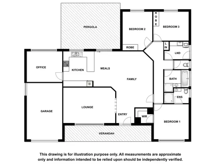 Floorplan of Homely house listing, 13 Kaleo Court, Mount Gambier SA 5290