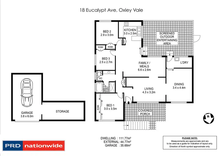 Floorplan of Homely house listing, 18 Eucalypt Avenue, Tamworth NSW 2340