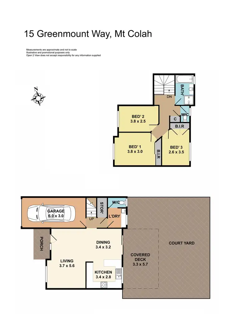 Floorplan of Homely house listing, 15 Greenmount Way, Mount Colah NSW 2079