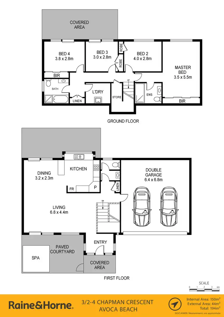 Floorplan of Homely townhouse listing, 3/2 Chapman Crescent, Avoca Beach NSW 2251