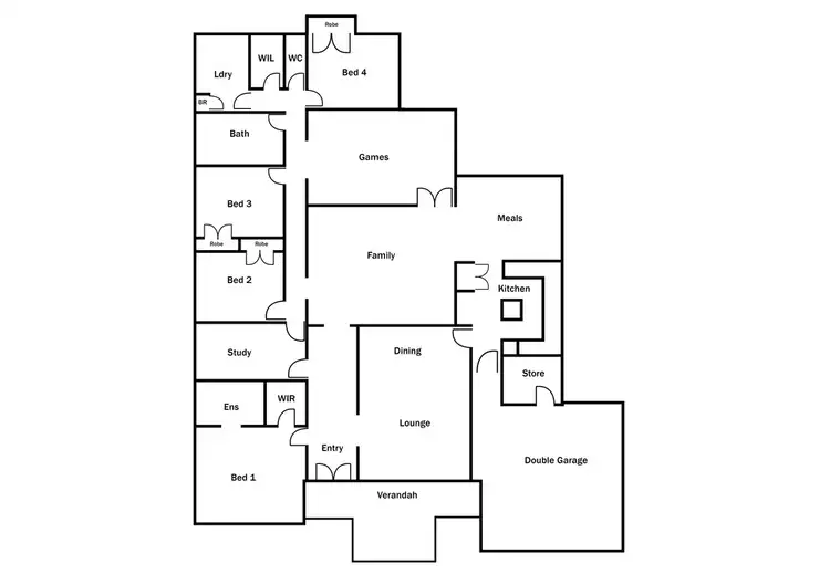 Floorplan of Homely house listing, 13 Lupin Way, Coogee WA 6166