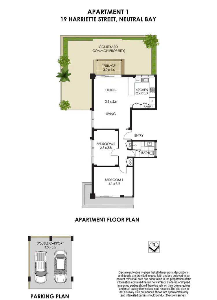 Floorplan of Homely apartment listing, 1/19 Harriette Street, Neutral Bay NSW 2089