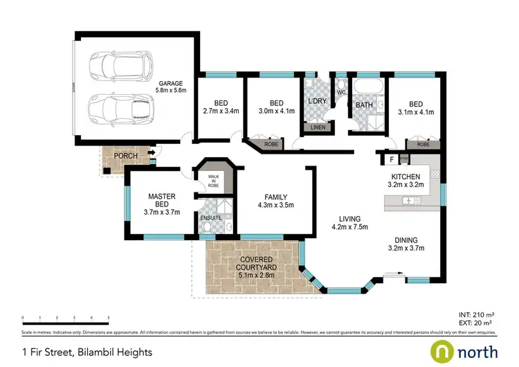 Floorplan of Homely house listing, 1 Fir Street, Bilambil Heights NSW 2486