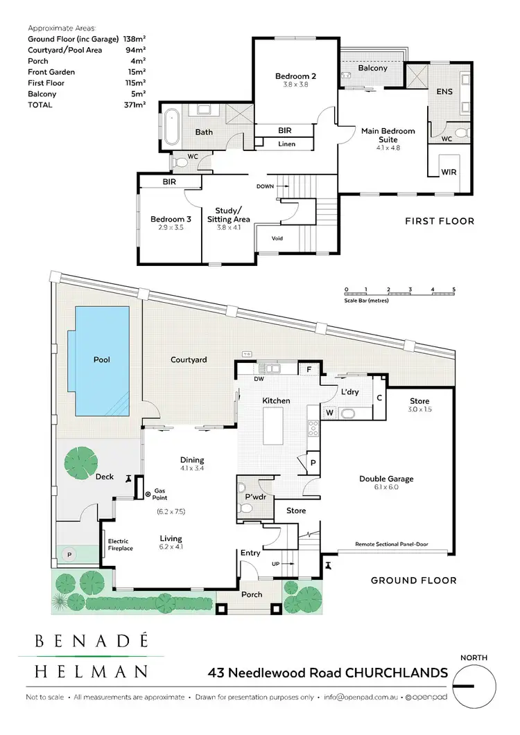 Floorplan of Homely house listing, 43 Needlewood Road, Churchlands WA 6018