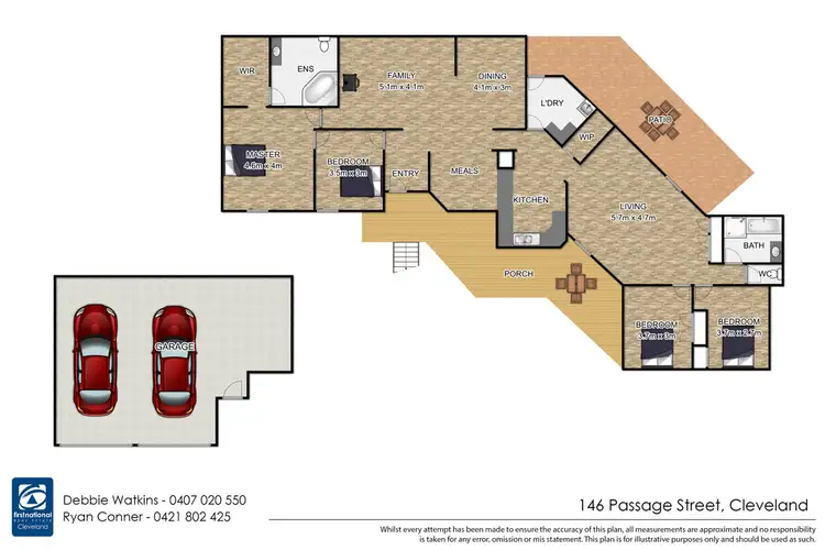 Floorplan of Homely house listing, 146 Passage Street, Cleveland QLD 4163