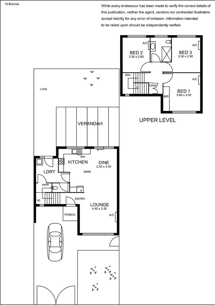 Floorplan of Homely house listing, 10 Boronia Court, Paradise SA 5075
