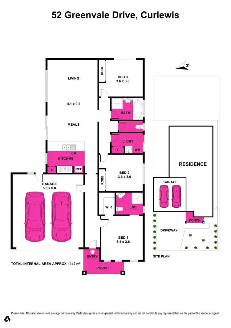 Floorplan of Homely house listing, 52 Greenvale Drive, Curlewis VIC 3222