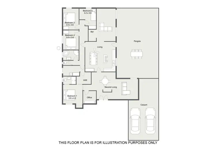 Floorplan of Homely house listing, 2 FIELD AVENUE, Naracoorte SA 5271