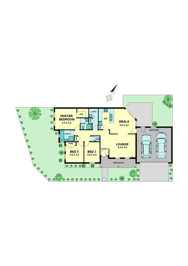Floorplan of Homely house listing, 32 Salisbury Street, Essendon North VIC 3041