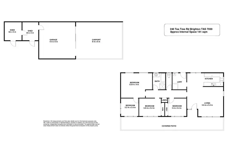 Floorplan of Homely house listing, 240 Tea Tree Road, Brighton TAS 7030