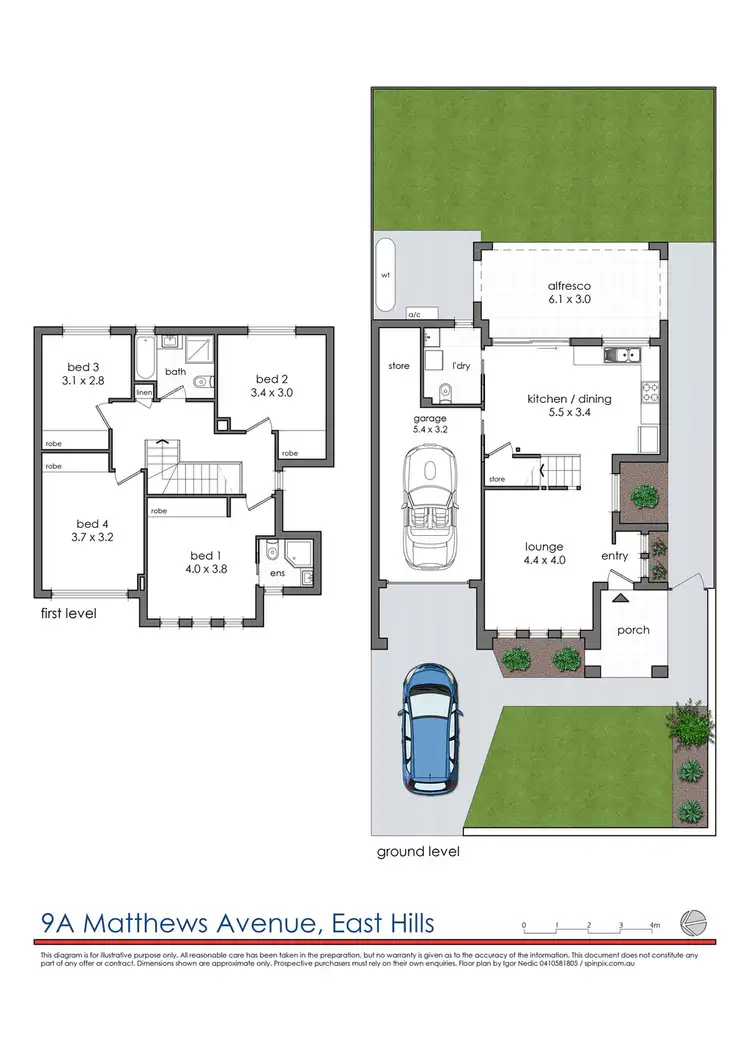 Floorplan of Homely house listing, 9a Matthews Avenue, East Hills NSW 2213