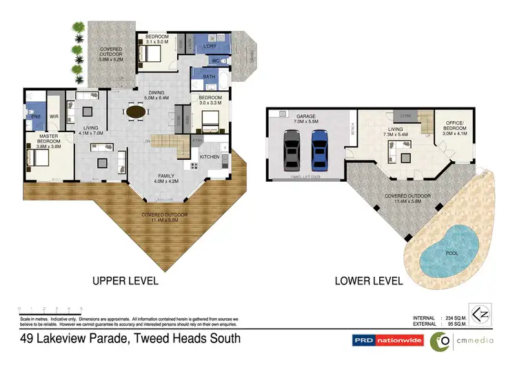 Floorplan of Homely house listing, 49 Lakeview Pde, Tweed Heads South NSW 2486
