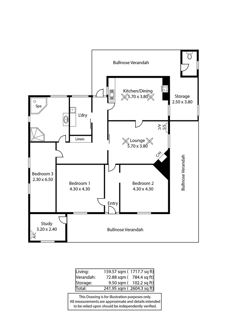 Floorplan of Homely rural property listing, 396 Waltowa Road, Meningie SA 5264