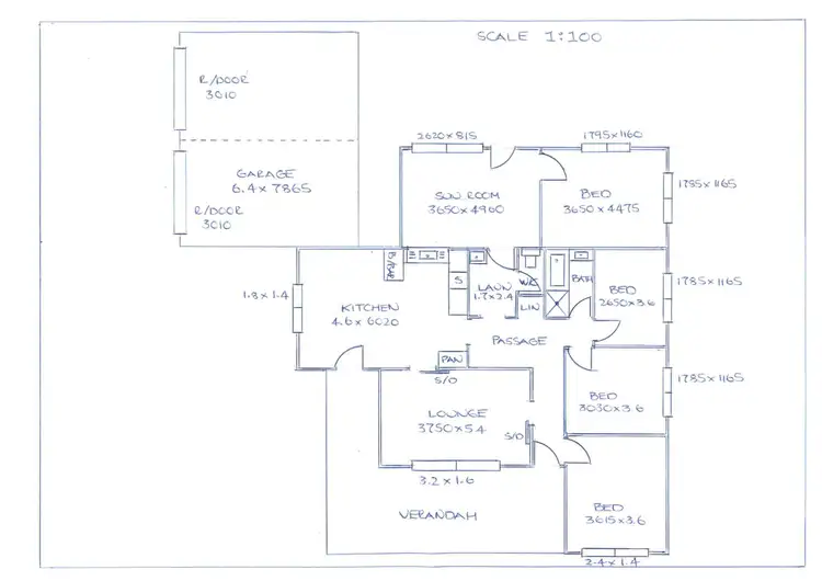 Floorplan of Homely house listing, 6 Betts Street, Ceduna SA 5690