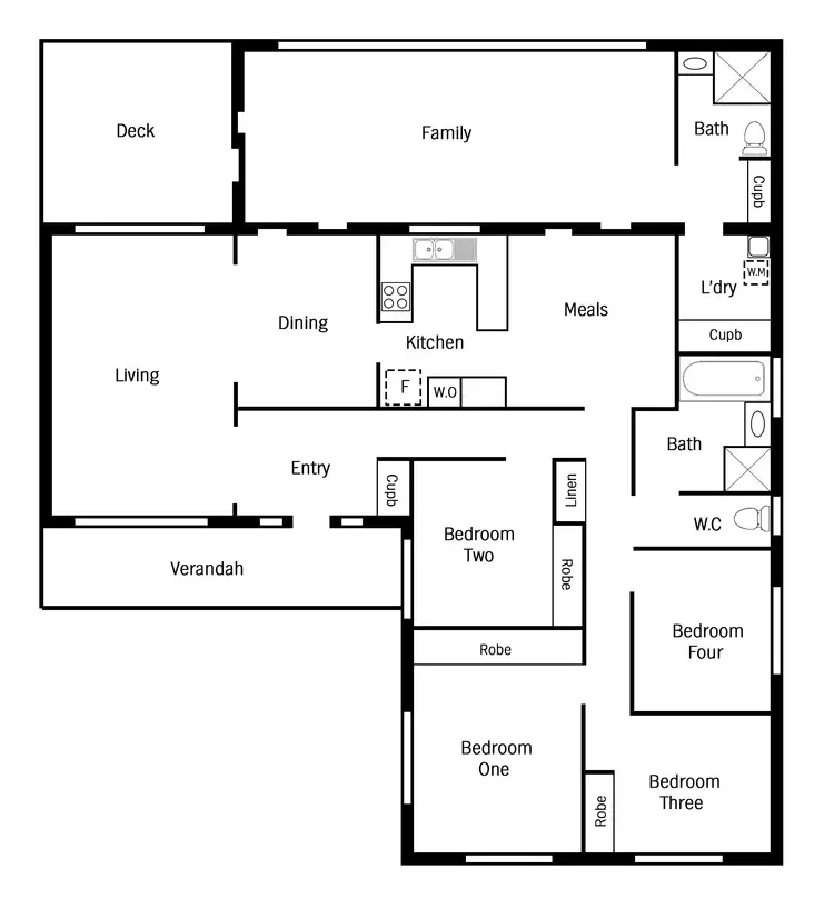 Floorplan of Homely house listing, 3 Jenkinson Street, Monash ACT 2904