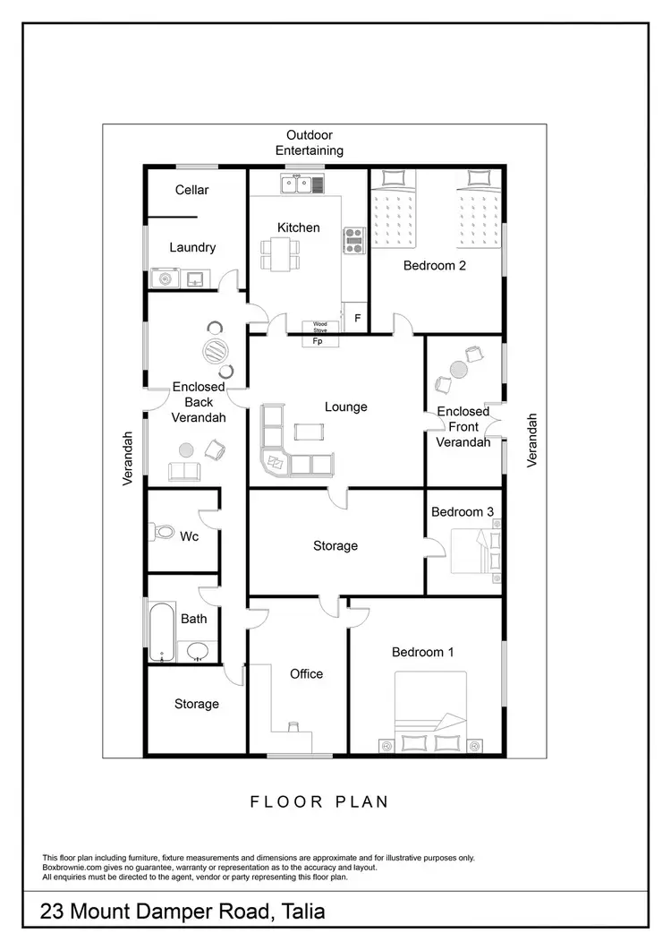 Floorplan of Homely land listing, 23 Mount Damper Road, Talia SA 5670