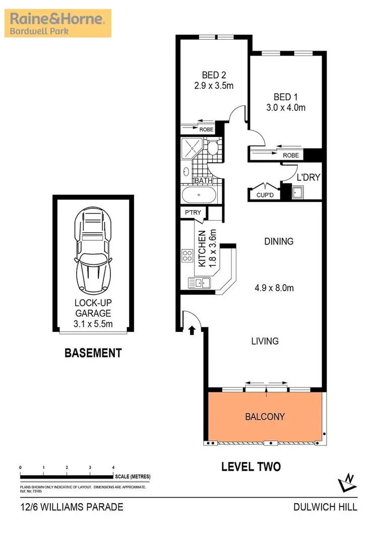 Floorplan of Homely apartment listing, 12/6 Williams Parade, Dulwich Hill NSW 2203