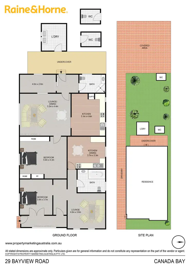 Floorplan of Homely house listing, 29 Bayview Road, Canada Bay NSW 2046