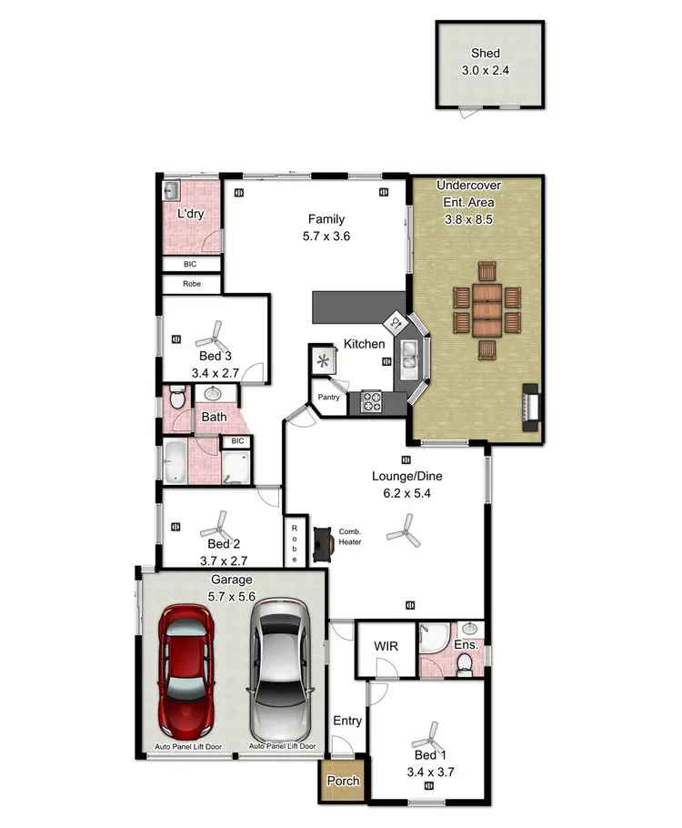 Floorplan of Homely house listing, 15 Kingswood Road, Windsor Gardens SA 5087
