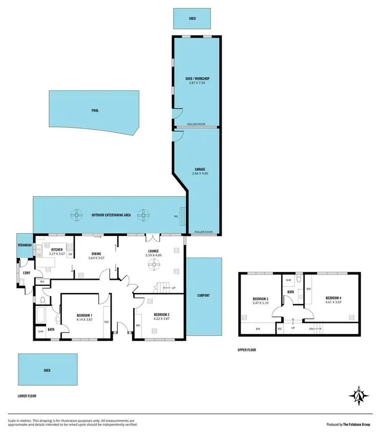 Floorplan of Homely house listing, 10 Grand View Drive, Seacombe Heights SA 5047